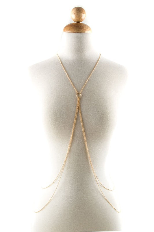Double Layer Body Chain – Elegant Accessory with a Modern Edge