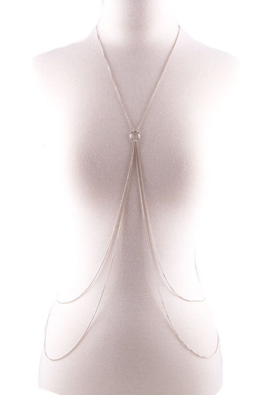Double Layer Body Chain – Elegant Accessory with a Modern Edge