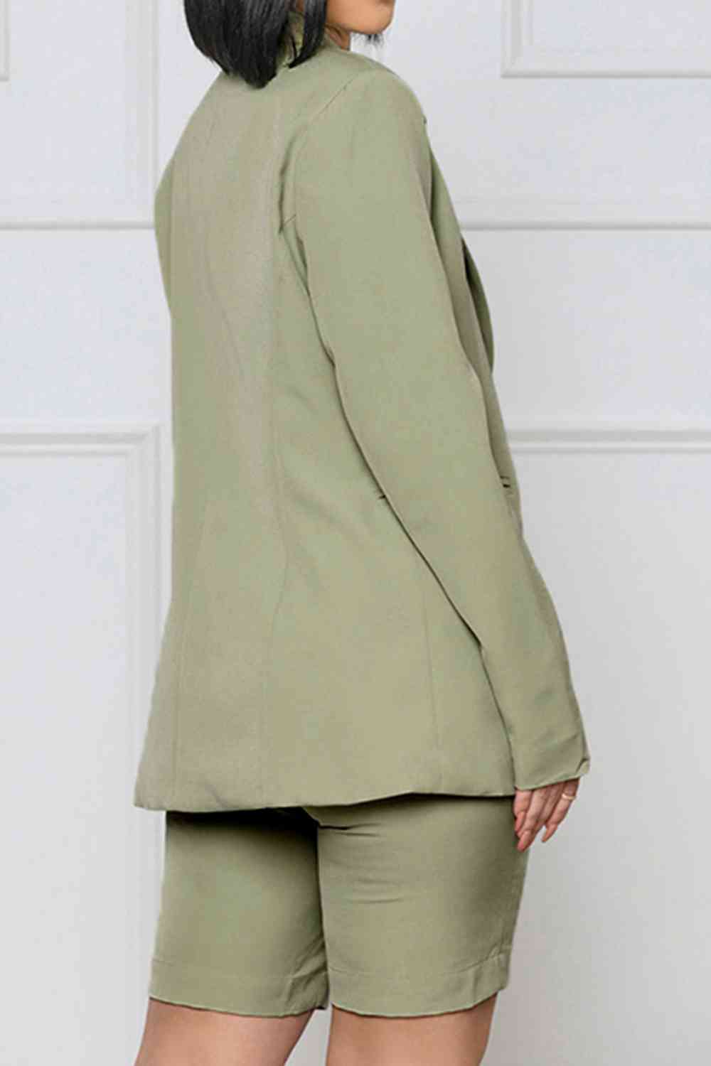 Long Sleeve Blazer and Shorts Set – Effortlessly Chic Two-Piece